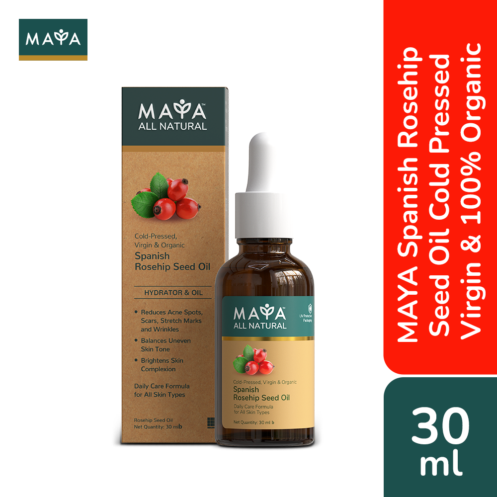 MAYA All Natural Spanish Rosehip Seed Oil Size: 30ml