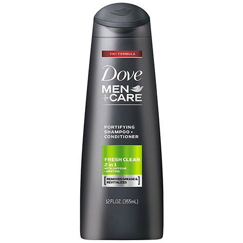 Dove Men+Care Fresh Clean 2in1 Shampoo+Conditioner - 250ml (France)