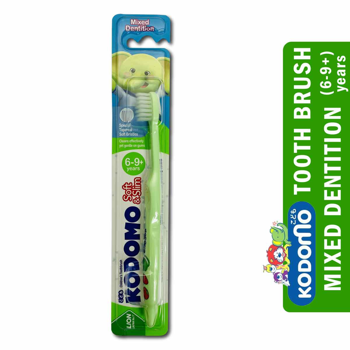 Kodomo Soft and Slim Toothbrush (For 6 to 9+ Years) - Japan