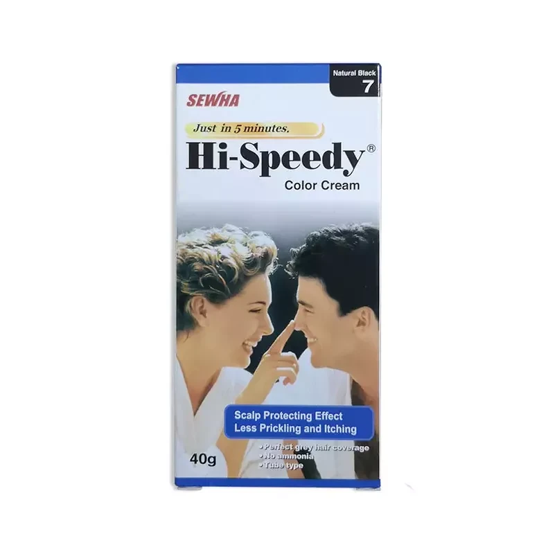 HI SPEEDY – Hair Color – Natural Black – 60 gm (KOREA)
