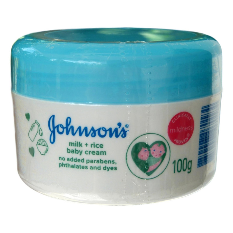 Johnsons Milk Rice Baby Cream - 100g (Thailand)