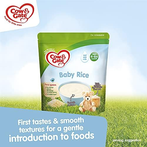 Cow & Gate Baby Rice Cereal (4-6m) - 100g (U.K)