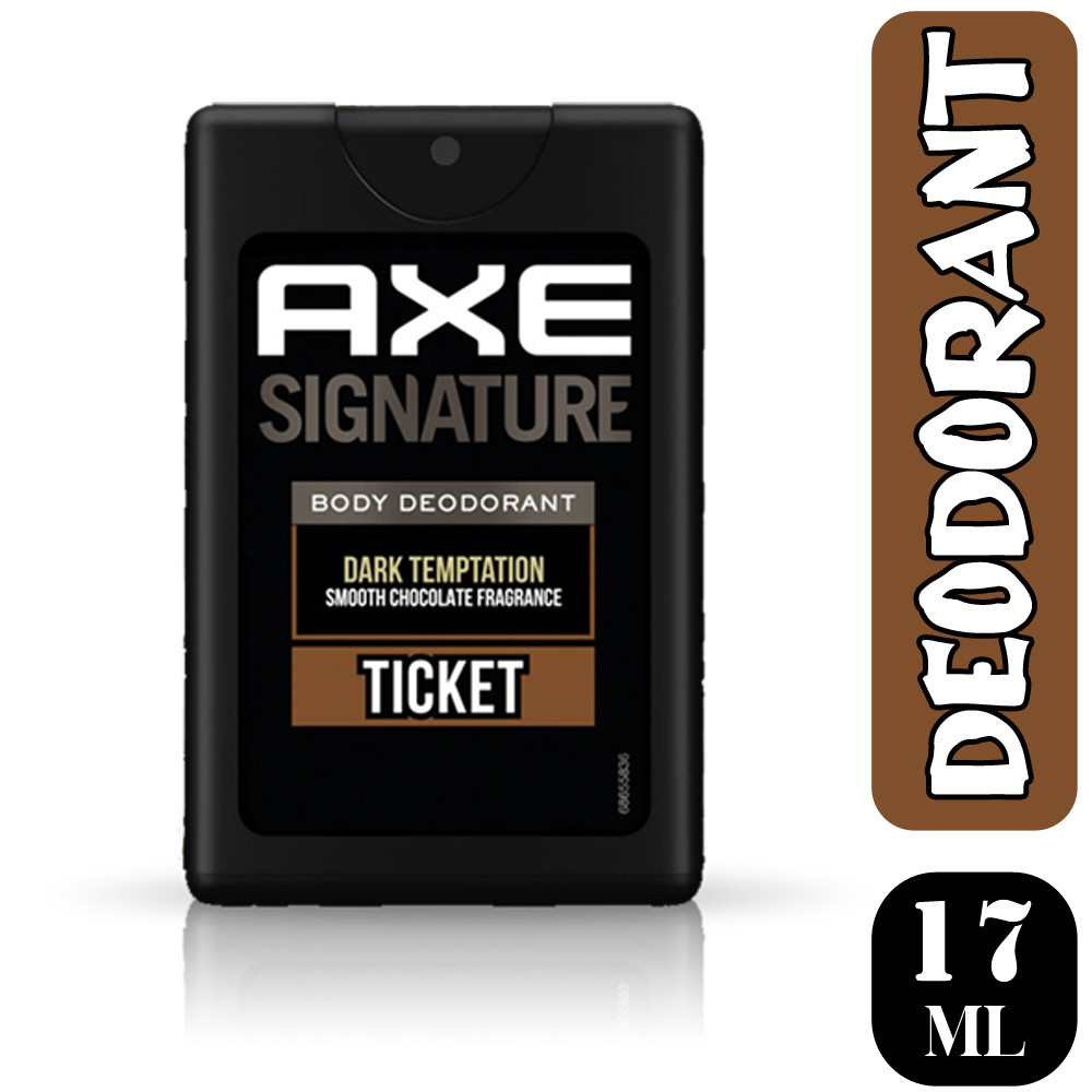 Axe Signature Ticket Dark Temptation Perfume Spray - 17ml (India)