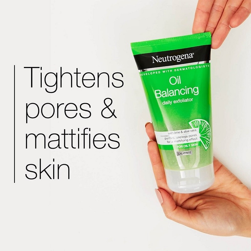 Neutrogena Oil Balancing Daily Exfoliator - 150ml (France)