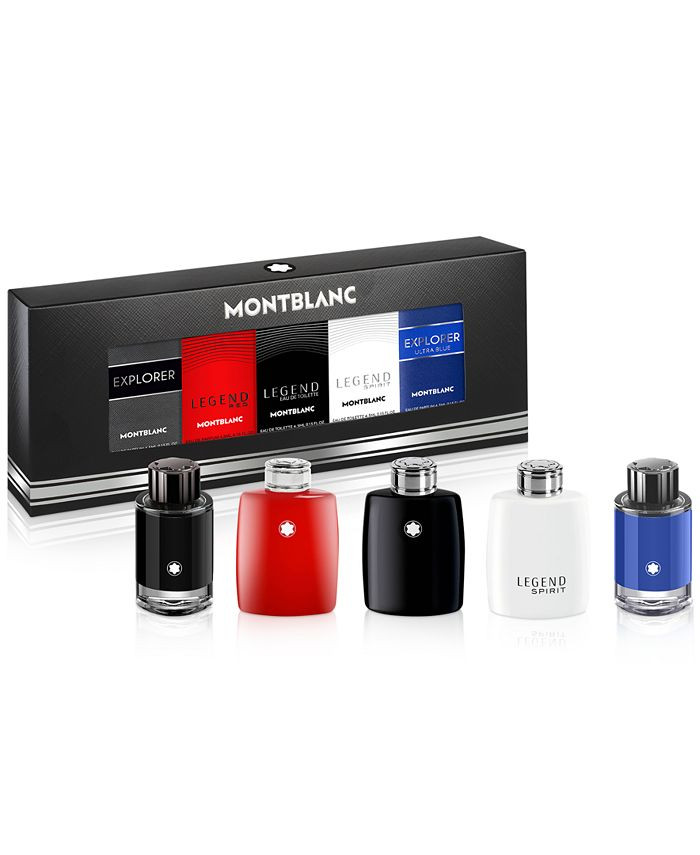 Mont Blanc 5 Pcs Mini Perfume Gift Set - 22.5ml (France)