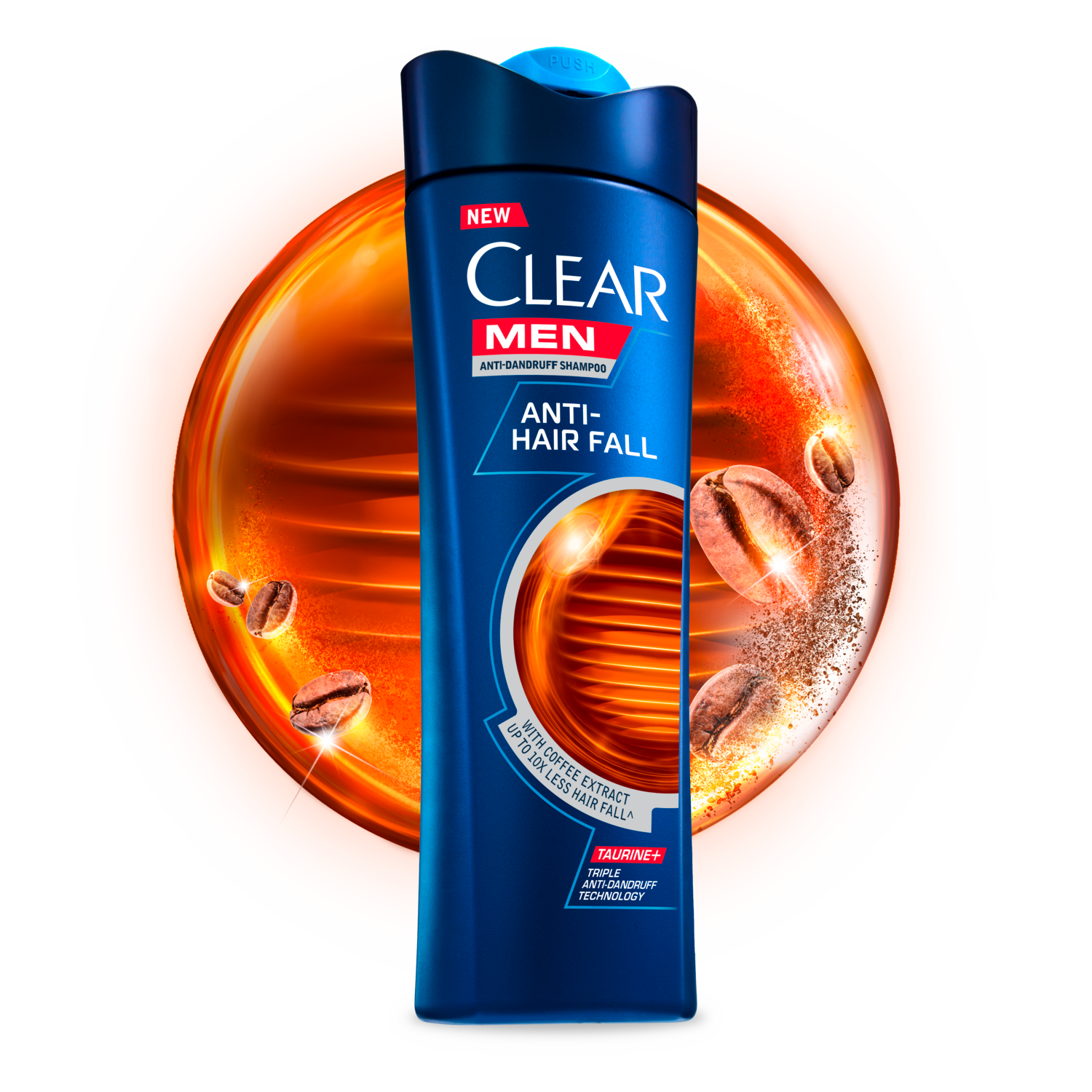 Clear Men Anti-Dandruff Anti-Hairfall Shampoo - 320ml (Thailand)