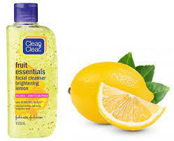 Clean & Clear Fruit Essentials Facial Cleanser Lemon - 100ml (Thailand)