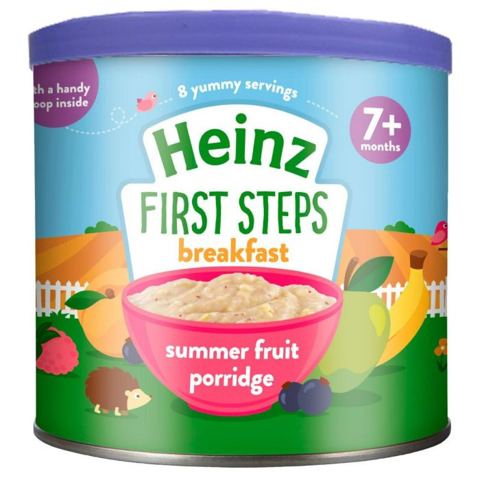 Heinz First Steps Breakfast Summer Fruits Porridge 7+m - 240g