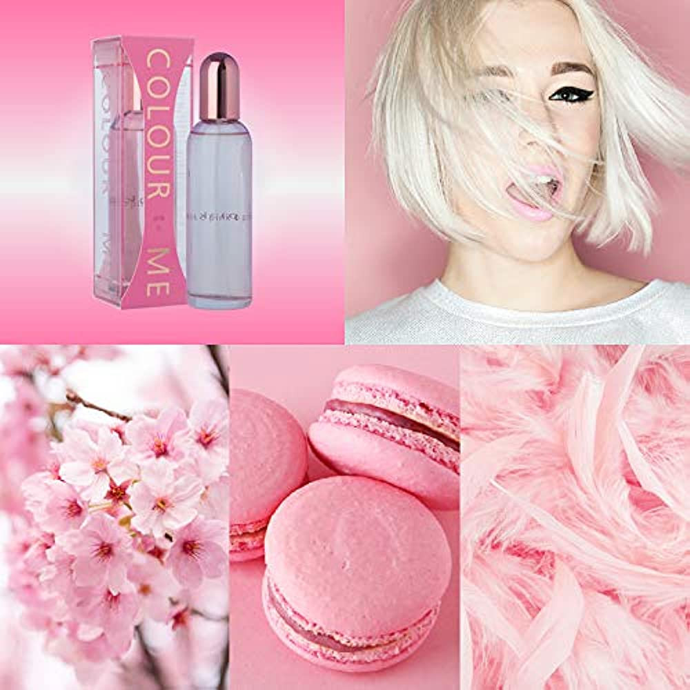 Colour Me Pink Eau De Perfume Spray For Womens Fragrance - 100ml (England)