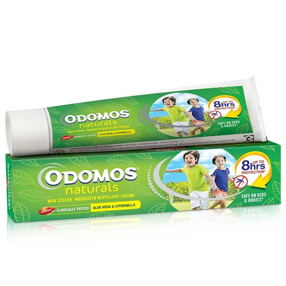 Dabur Odomos Naturals Non-Sticky Mosquito Repellent Cream - 50g